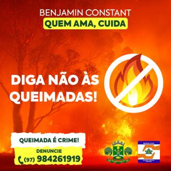Campanha contra as queimadas